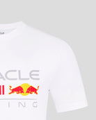 Red Bull Racing F1 Large Front Logo T-shirt - Gray/White T-shirts Red Bull Racing 