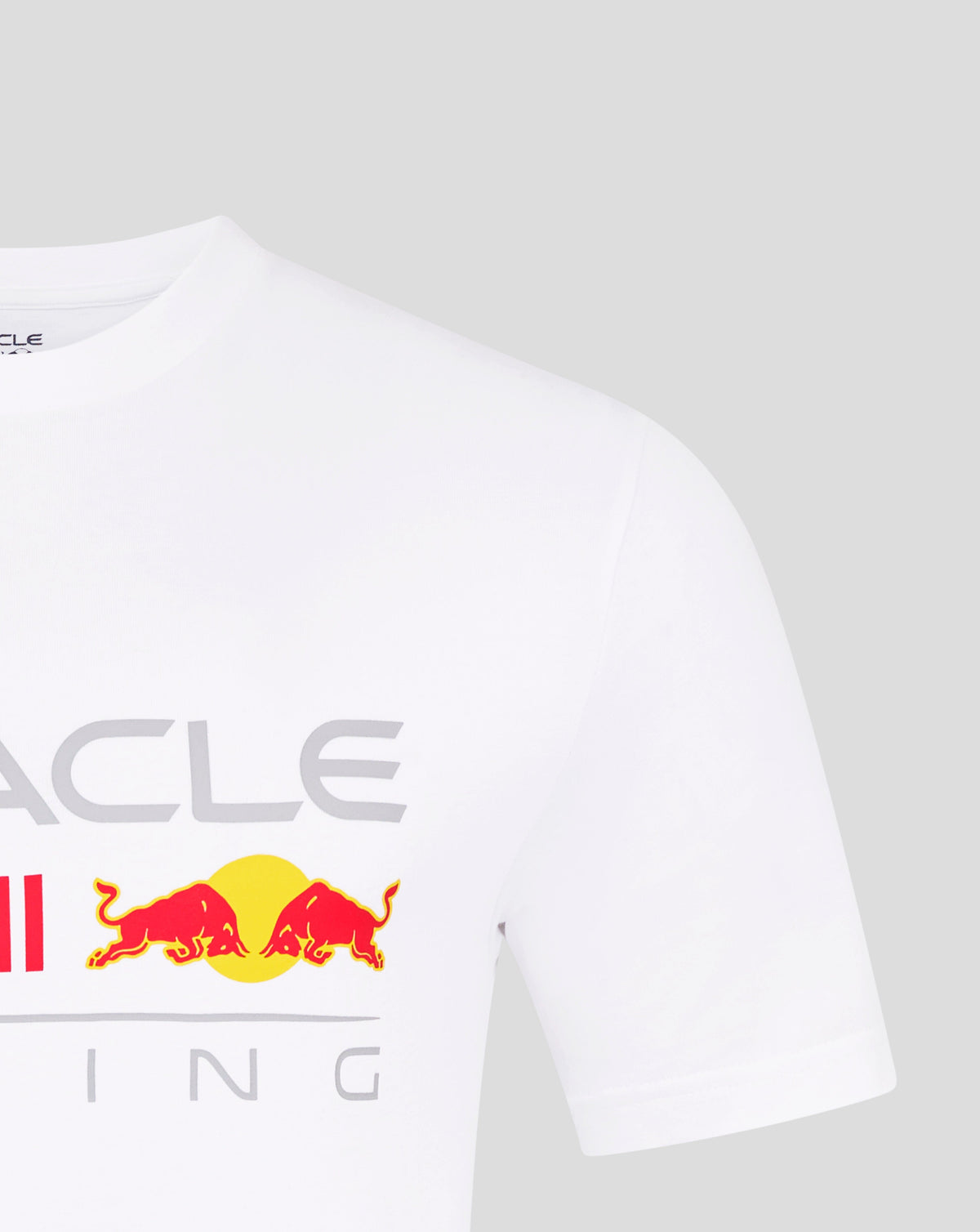 Red Bull Racing F1 Large Front Logo T-shirt - Gray/White T-shirts Red Bull Racing 