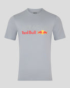 Red Bull Racing F1 Large Front Logo T-shirt - Gray/White/Navy/Blue T-shirts Red Bull Racing XS Gray 