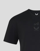 Alpine Racing F1 Dual Brand T-Shirt - Caviar Black T-shirts Alpine 