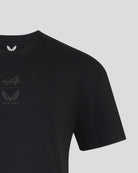 Alpine Racing F1 Dual Brand T-Shirt - Caviar Black T-shirts Alpine 