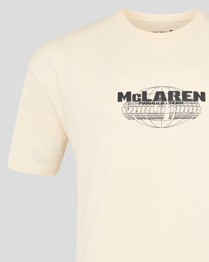 McLaren F1 World Tour Graphic T-Shirt - White/Green T-shirts McLaren-Castore 