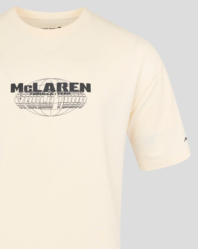 McLaren F1 World Tour Graphic T-Shirt - White/Green T-shirts McLaren-Castore 