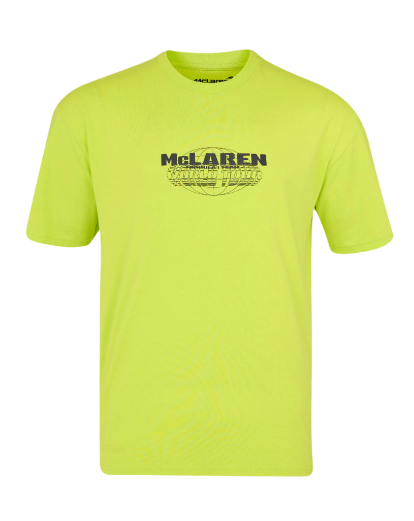 McLaren F1 World Tour Graphic T-Shirt - White/Green T-shirts McLaren-Castore XS Green 