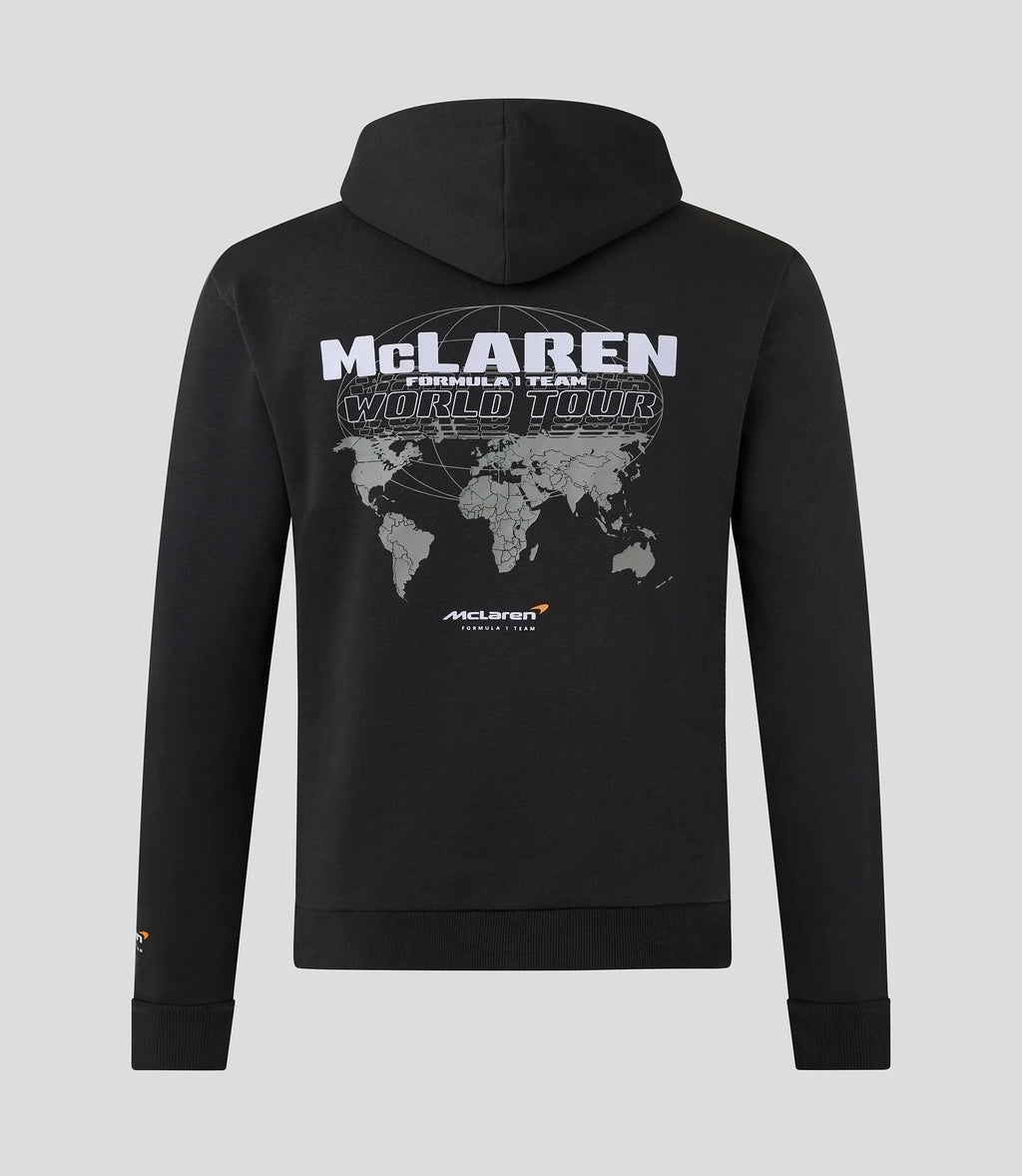 McLaren F1 World Tour Graphic Hoodie - White/Phantom Hoodies McLaren-Castore 