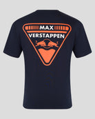 Red Bull Racing F1 Max Verstappen Oversized Crest T-Shirt - Night Sky T-shirts Red Bull Racing 