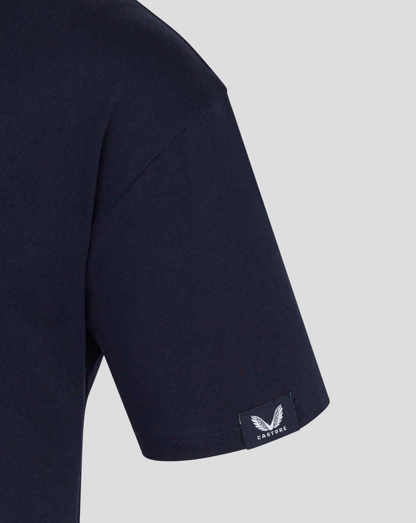 Red Bull Racing F1 Max Verstappen Oversized Crest T-Shirt - Night Sky T-shirts Red Bull Racing 
