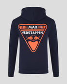 Red Bull Racing F1 Max Verstappen Logo Hoodie- Night Sky Hoodies Red Bull Racing 