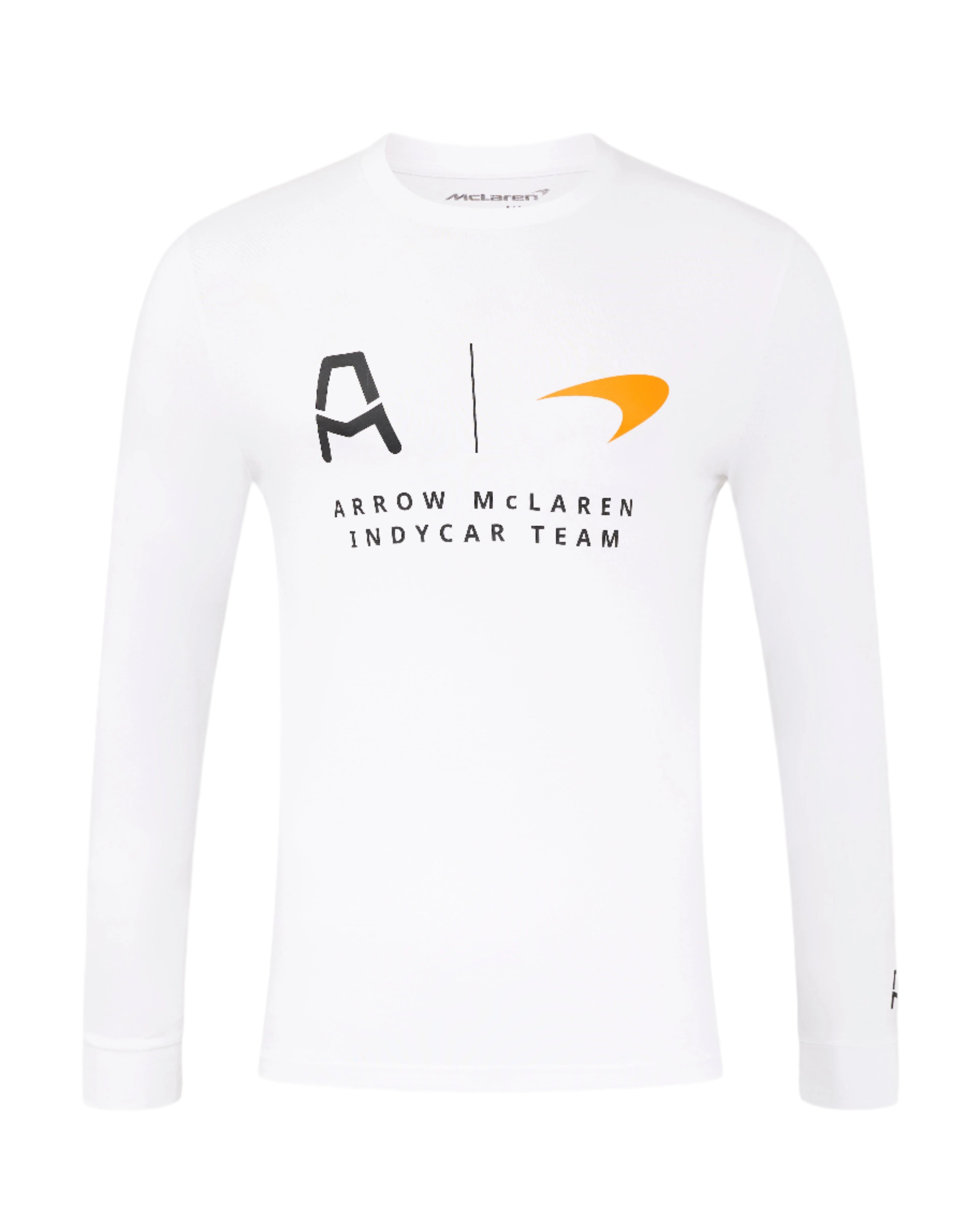 McLaren Indy Car Long Sleeve T-Shirt - White T-shirts McLaren Indy 