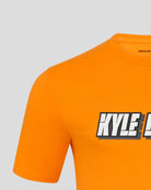 McLaren Indy Car Kyle Larson T-Shirt - Papaya T-shirts McLaren Indy 