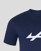 Alpine Racing F1 Core Essentials T-Shirt - Blue/White/Navy T-shirts Alpine 