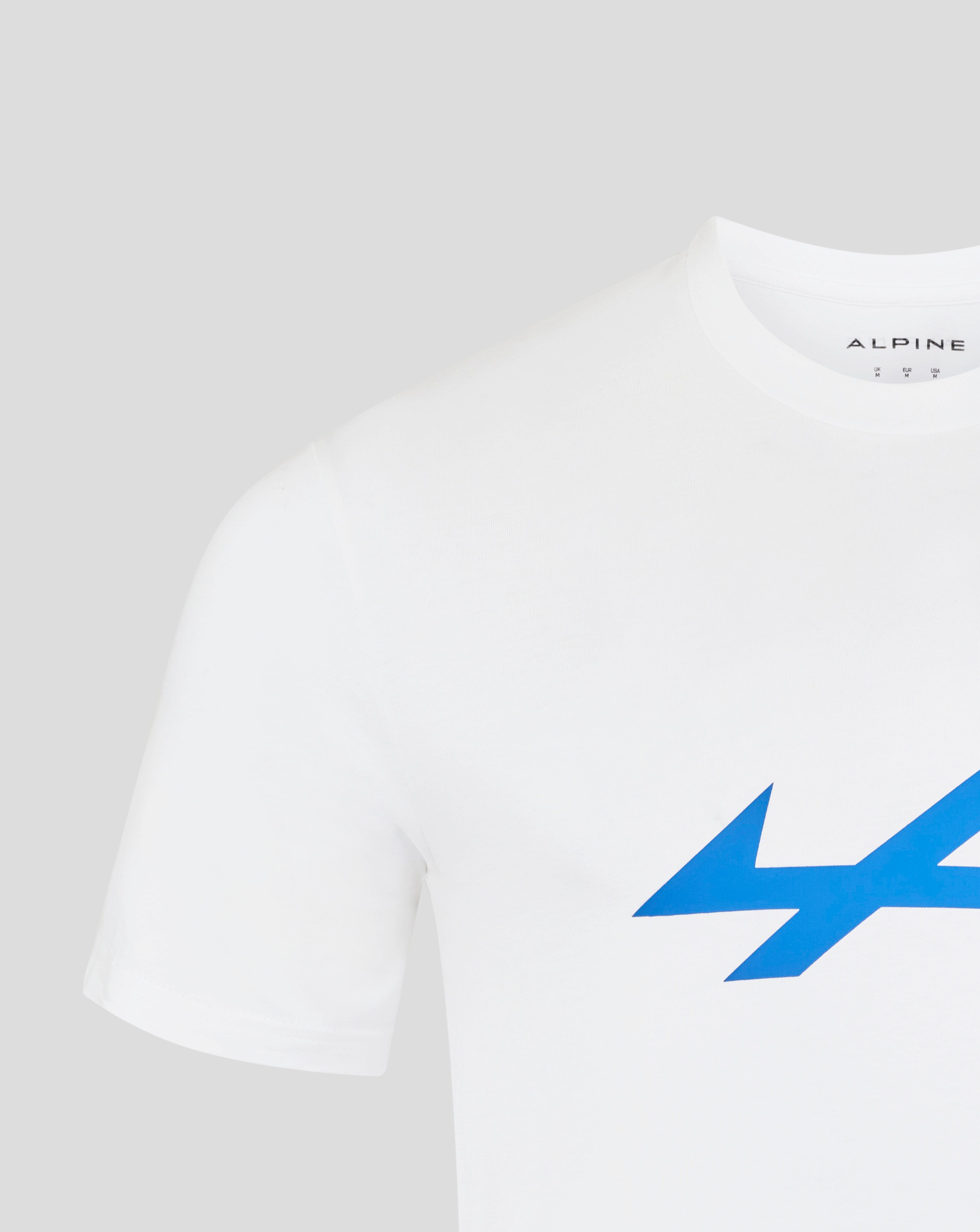 Alpine Racing F1 Core Essentials T-Shirt - Blue/White/Navy T-shirts Alpine 