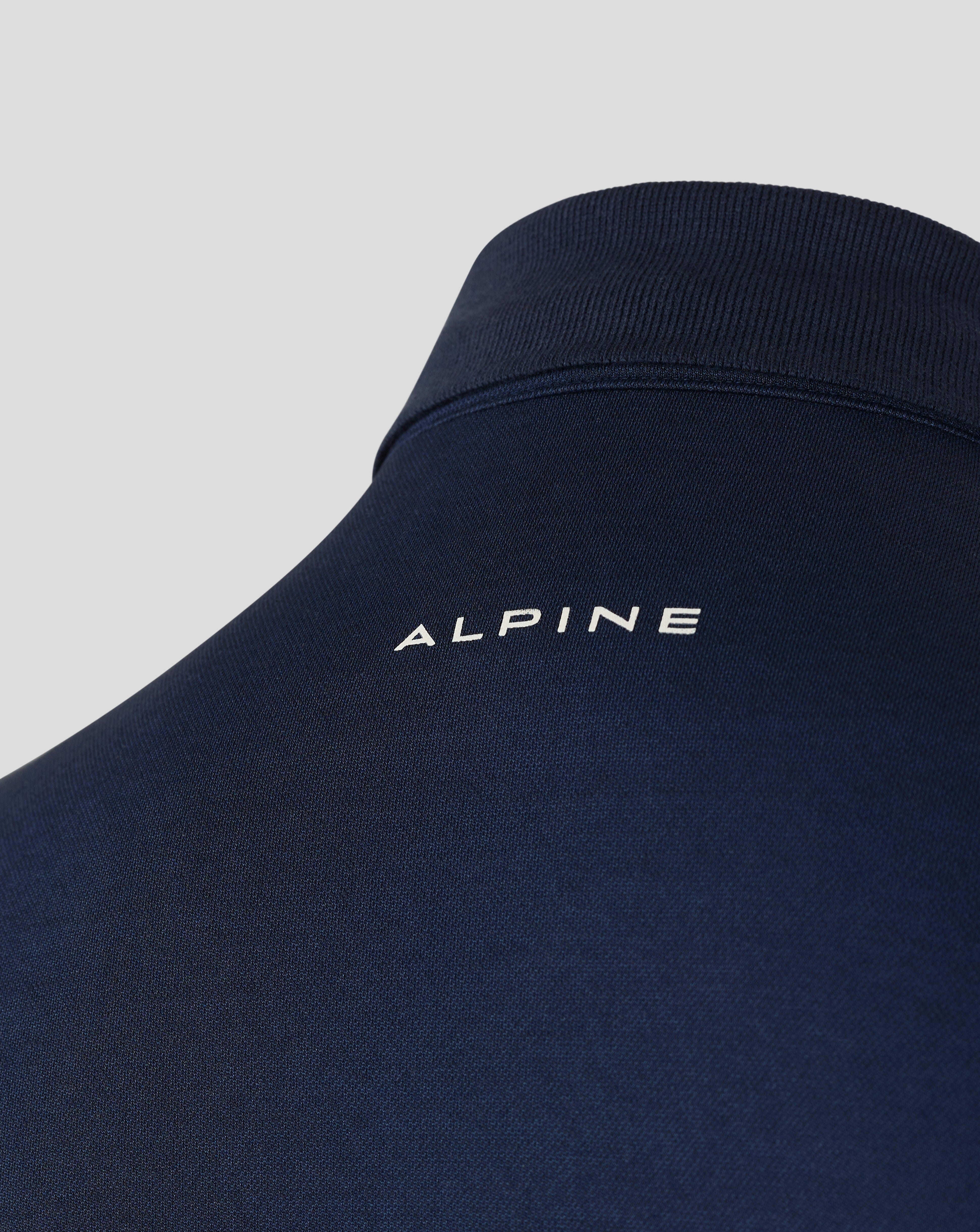 Alpine Racing F1 Core Essentials Polo Shirt - Navy Polos Alpine 