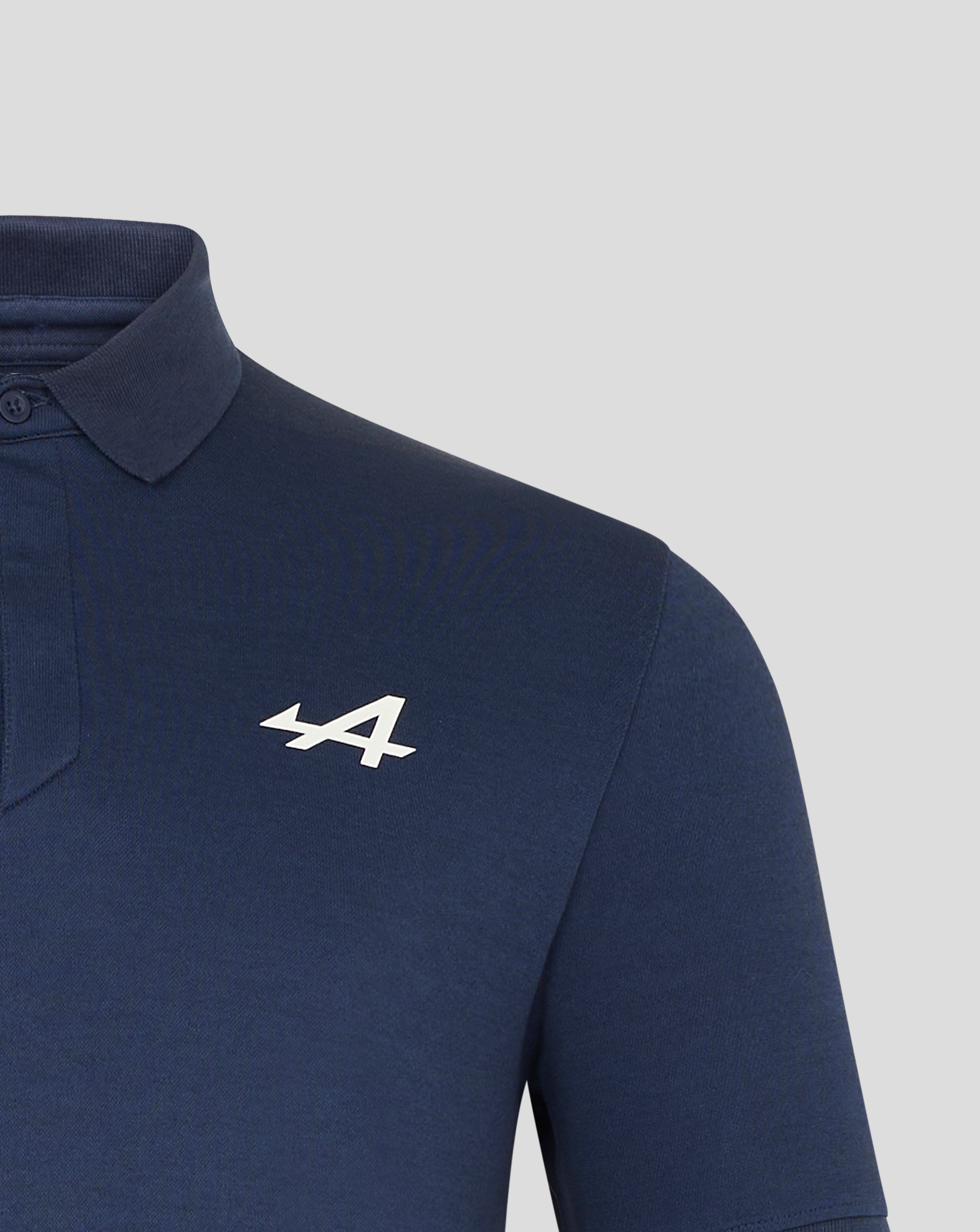 Alpine Racing F1 Core Essentials Polo Shirt - Navy Polos Alpine 