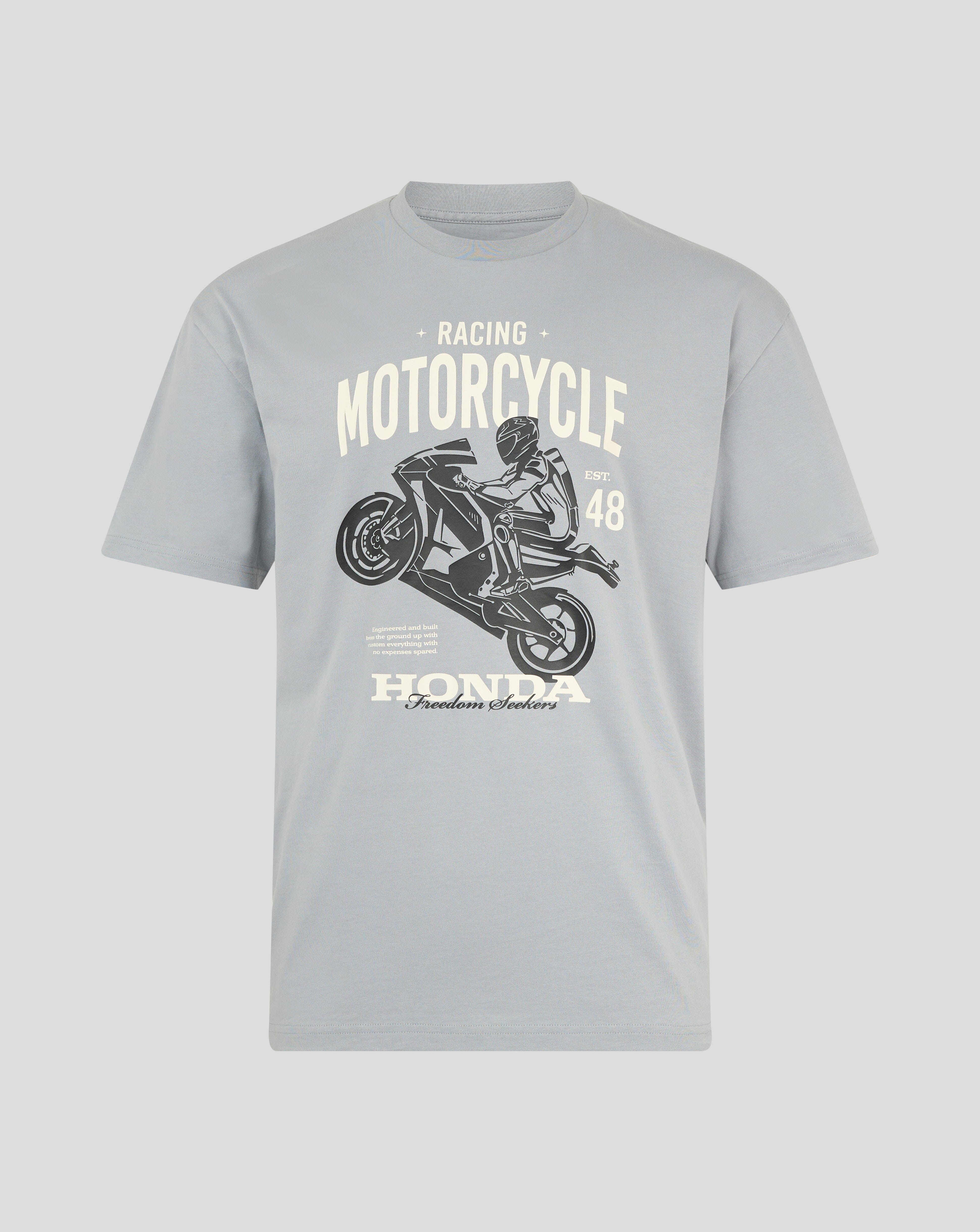Honda Racing Repsol Motorcycle Graphic Oversized T-Shirt