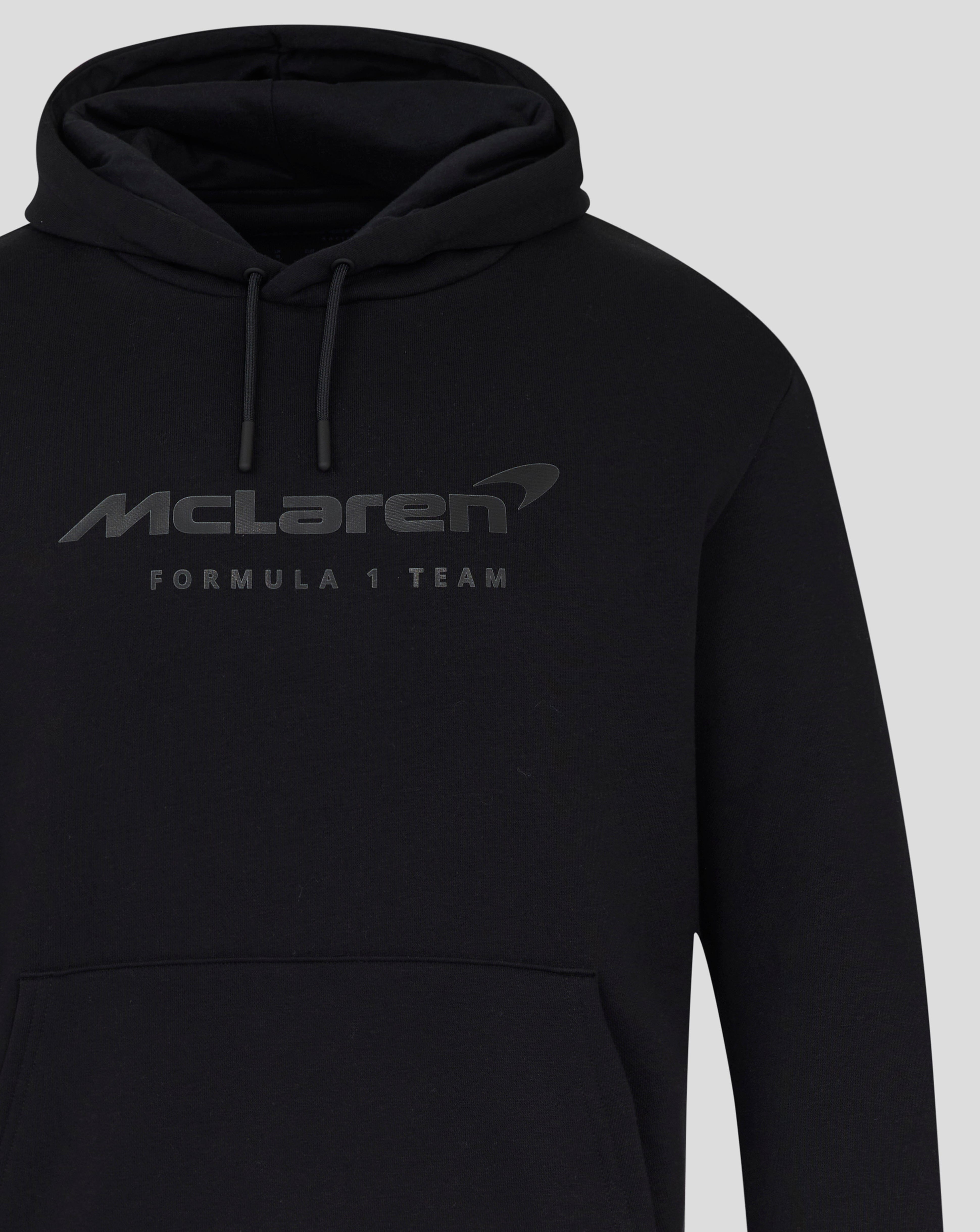 McLaren F1 Core Essentials Logo Hoodie - Papaya/Green/Pink/Black Hoodies McLaren-Castore 