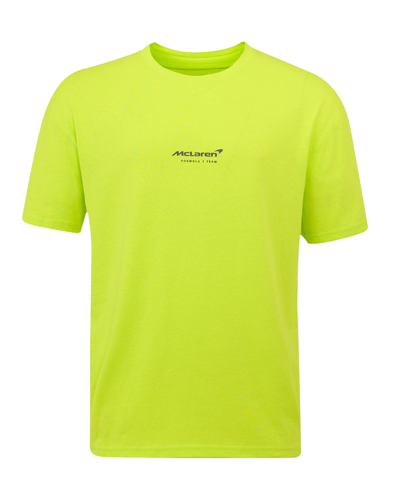 McLaren F1 Night Race Graphic T-Shirt - Phantom/Evening Primrose T-shirts McLaren-Castore XS Yellow 