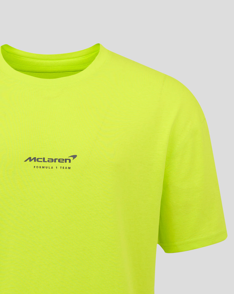 McLaren F1 Night Race Graphic T-Shirt - Phantom/Evening Primrose T-shirts McLaren-Castore 