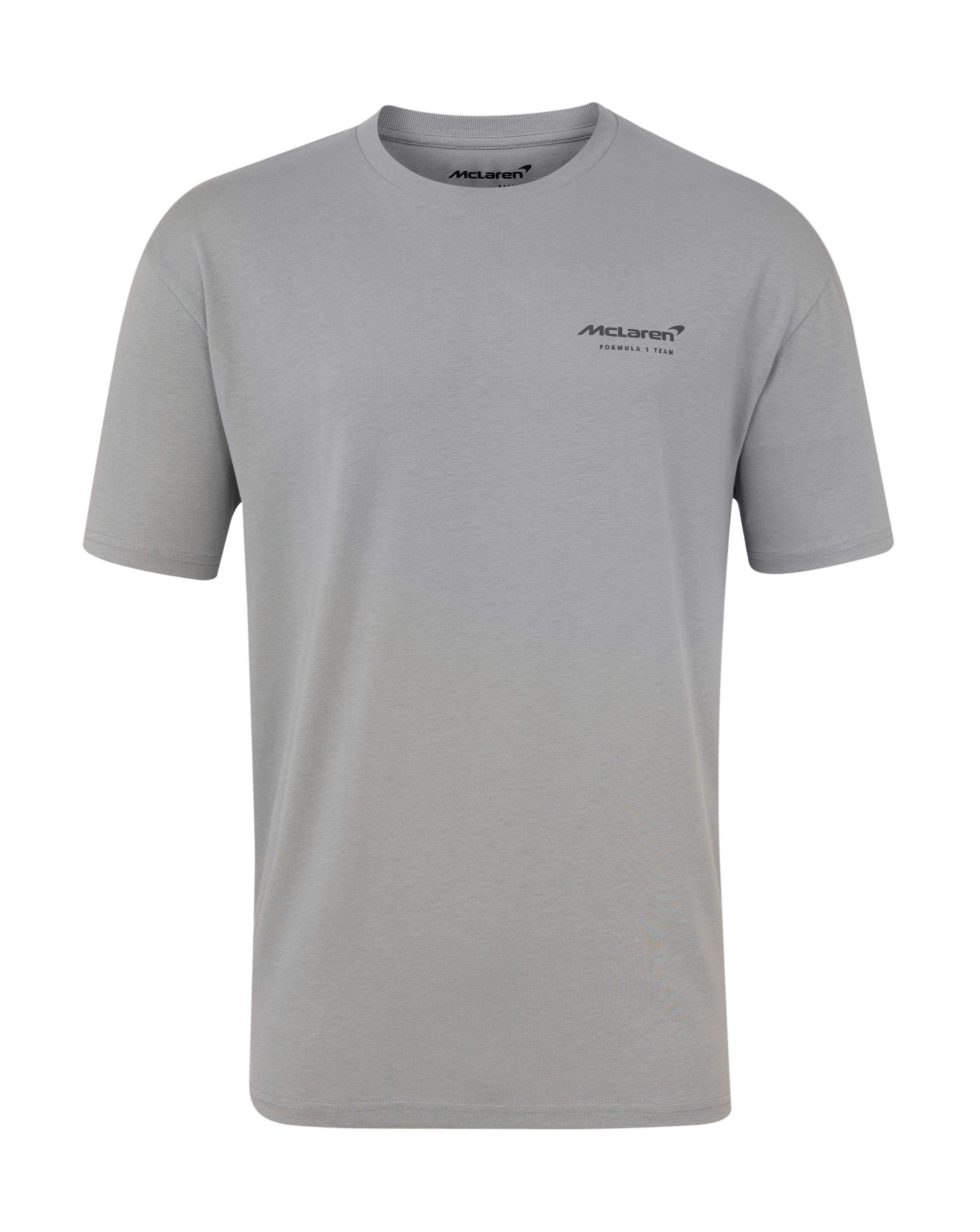McLaren F1 Night Race Graphic T-Shirt - Gray T-shirts McLaren-Castore 