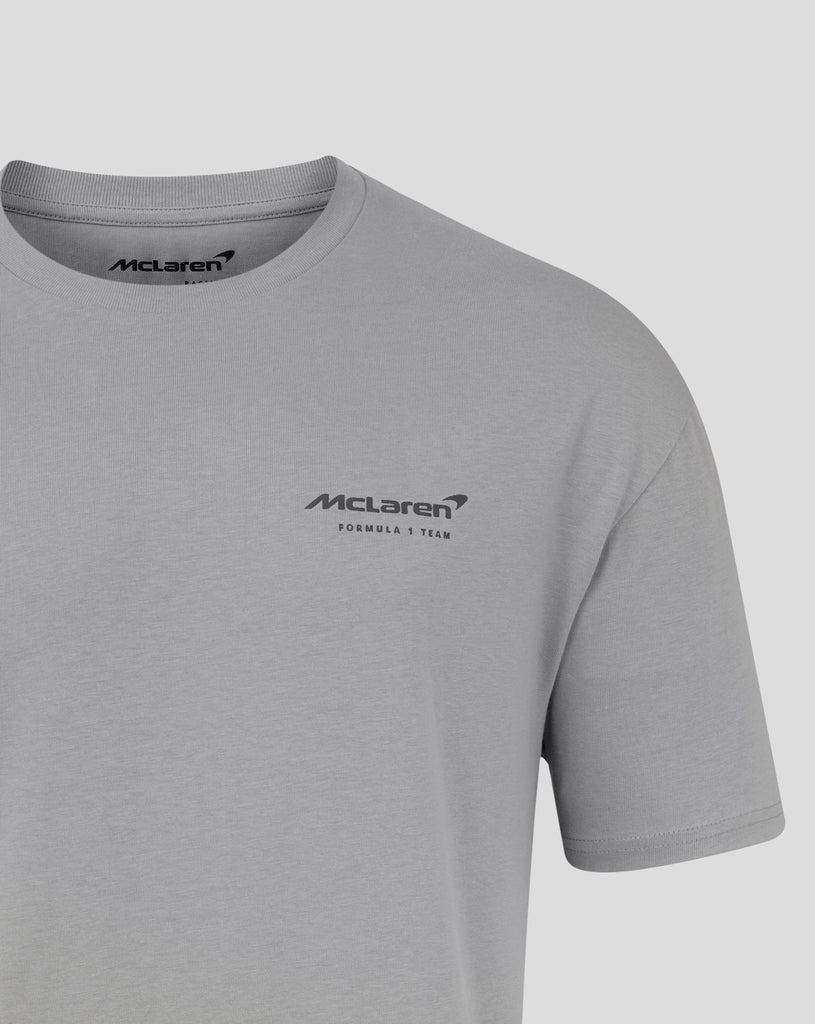 McLaren F1 Night Race Graphic T-Shirt - Gray T-shirts McLaren-Castore 