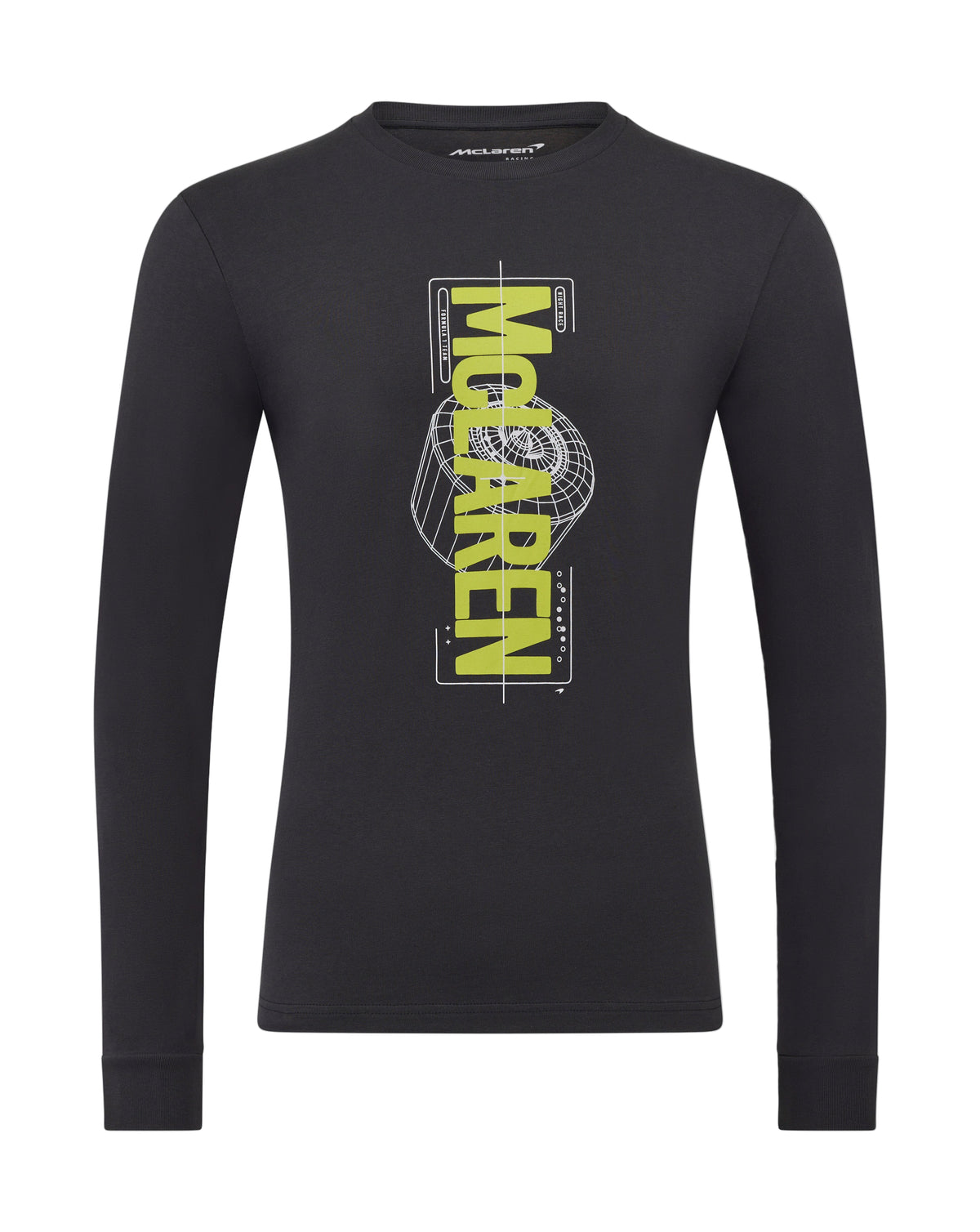 McLaren F1 Night Race Graphic Long Sleeve T-Shirt - Phantom T-shirts McLaren-Castore 