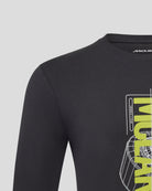McLaren F1 Night Race Graphic Long Sleeve T-Shirt - Phantom T-shirts McLaren-Castore 