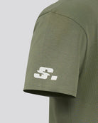 Alpine Racing F1 Silverstone Oversized T-Shirt - Egret/Deep Lichen Green T-shirts Alpine 