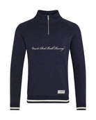 Red Bull Racing F1 Heritage Script 1/4 Zip Sweater - Navy Sweaters Red Bull Racing 