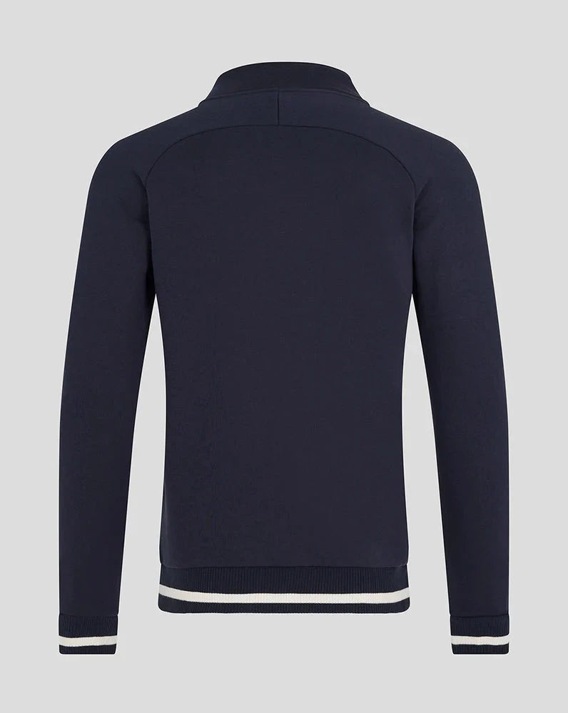Red Bull Racing F1 Heritage Script 1/4 Zip Sweater - Navy Sweaters Red Bull Racing 
