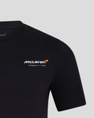 McLaren F1 Men's Oscar Piastri Driver T-Shirt - Caviar Black T-shirts McLaren-Castore 