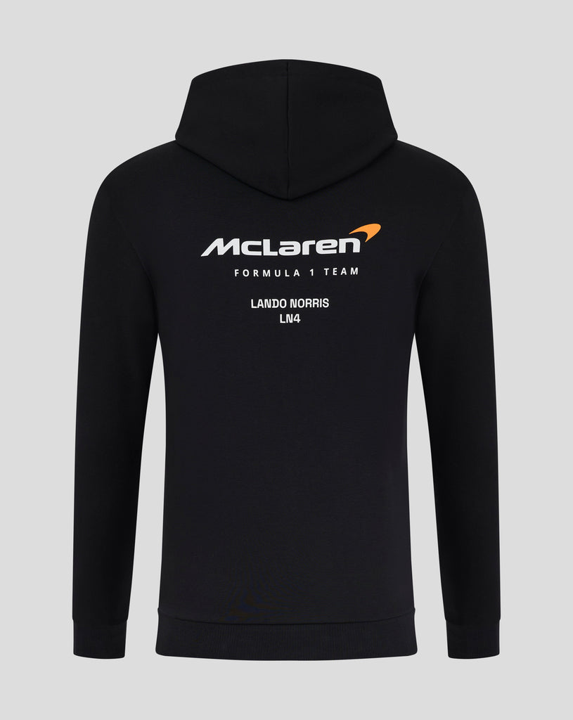 McLaren F1 Lando Norris Driver Hoodie - Caviar Black/Egret Hoodies McLaren-Castore 