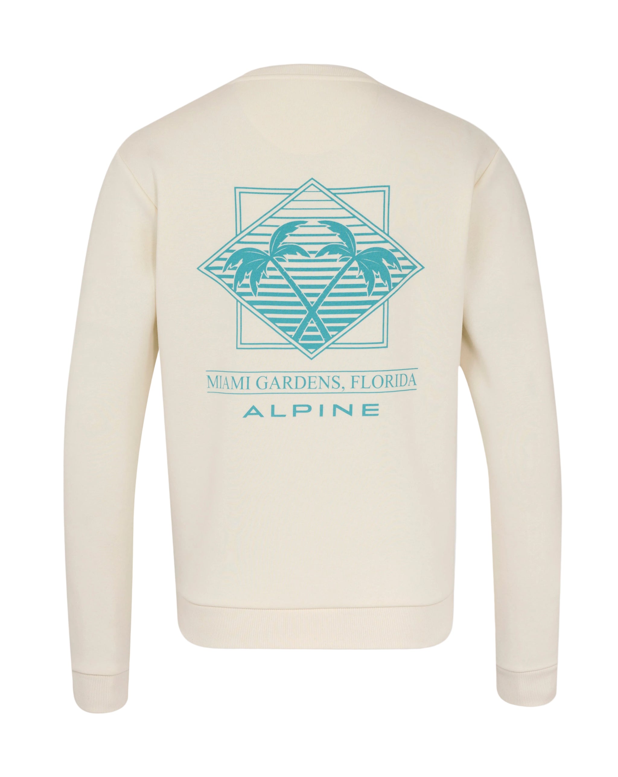 Alpine Racing F1 Special Edition Miami Oversized Sweater - Egret
