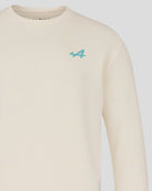 Alpine Racing F1 Special Edition Miami Oversized Sweater - Egret Sweatshirt Alpine 
