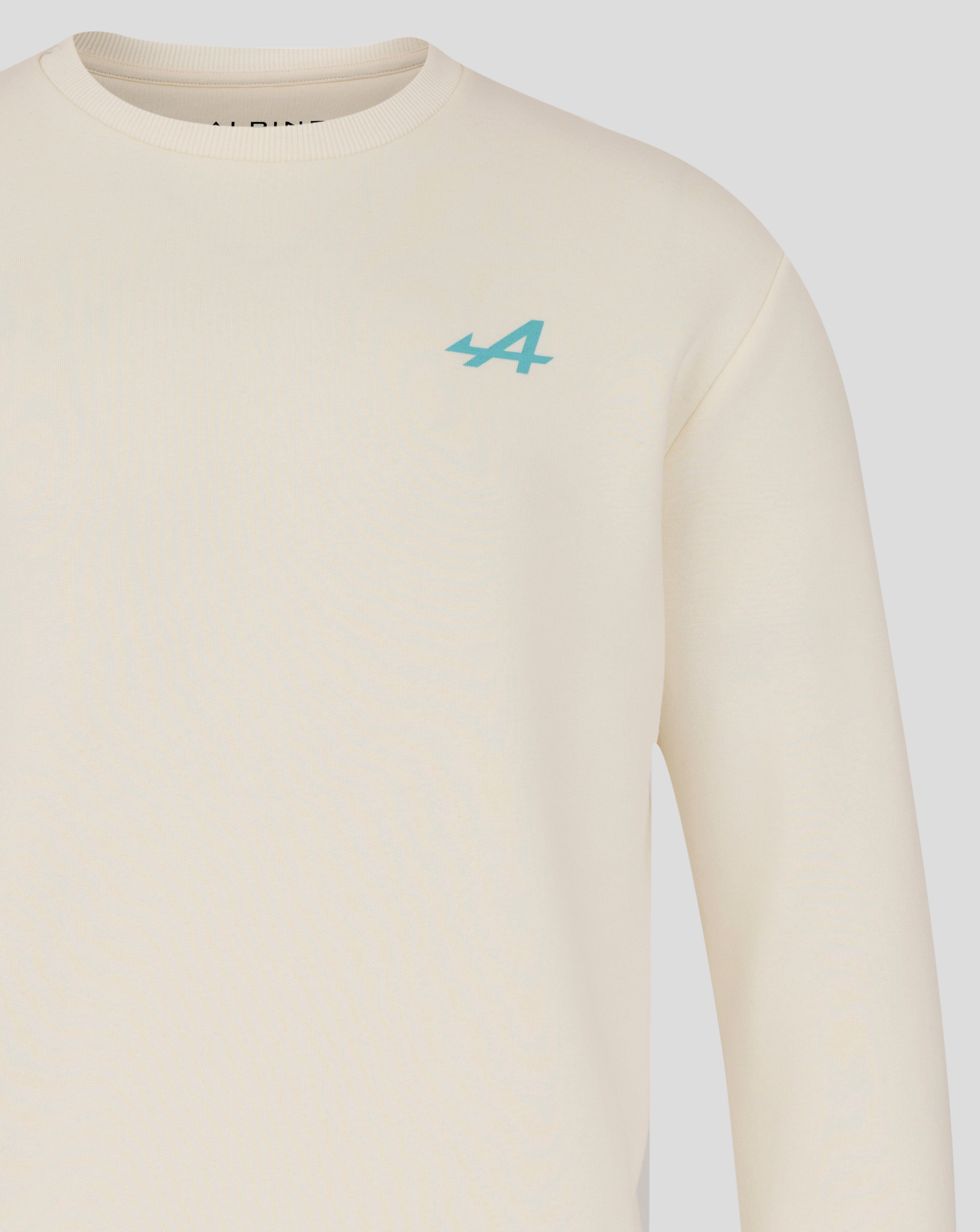 Alpine Racing F1 Special Edition Miami Oversized Sweater - Egret Sweatshirt Alpine 