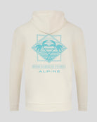 Alpine Racing F1 Special Edition Miami Oversized Hoodie - Egret Hoodies Alpine 