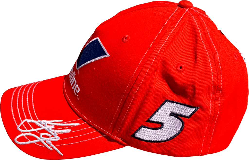 NASCAR Hendrick Motorsport Kyle Larson #5 Valvoline Team Hat Red