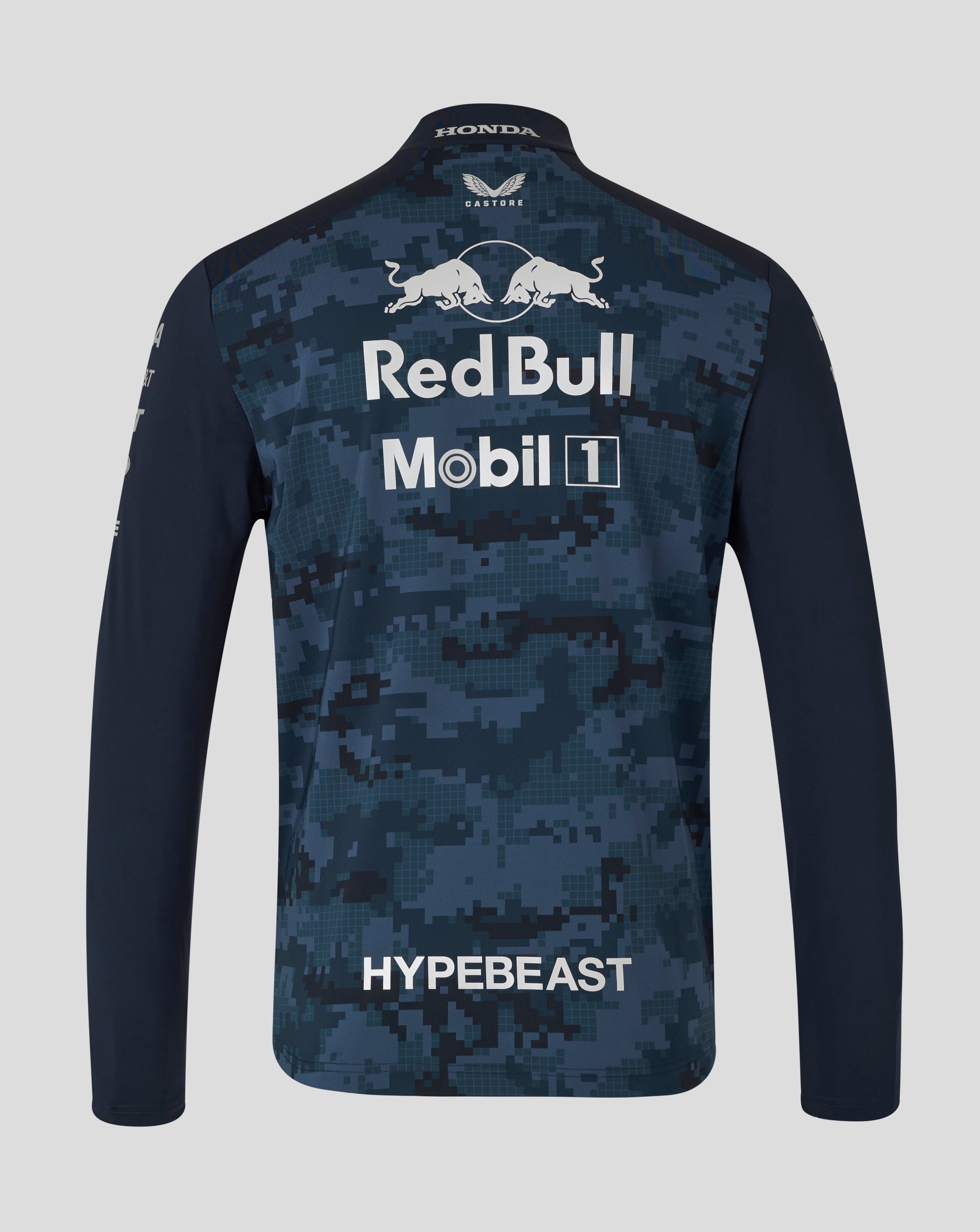 Red Bull Racing F1 x HypeBeast 2025 Special Edition 1/4 Zip Sweatshirt - Navy Sweatshirt Red Bull Racing 