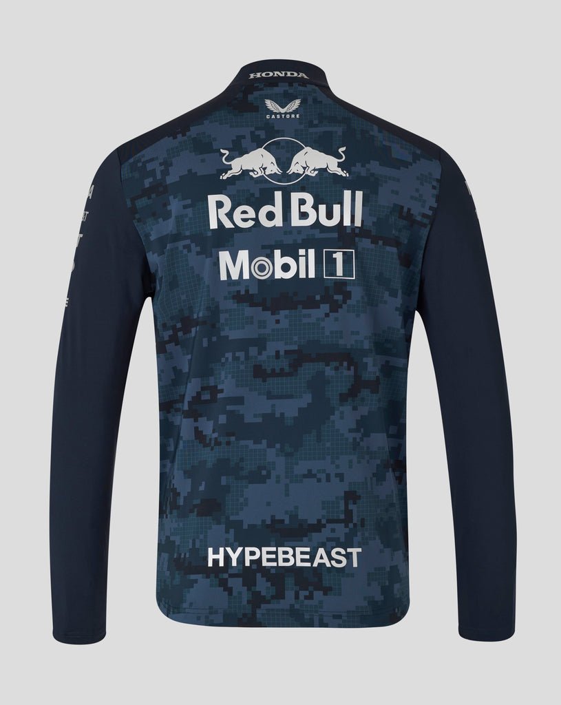 Red Bull Racing F1 x HypeBeast 2025 Special Edition 1/4 Zip Sweatshirt - Navy Sweatshirt Red Bull Racing 
