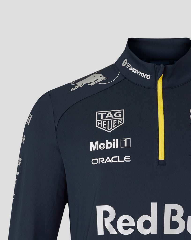 Red Bull Racing F1 x HypeBeast 2025 Special Edition 1/4 Zip Sweatshirt - Navy Sweatshirt Red Bull Racing 