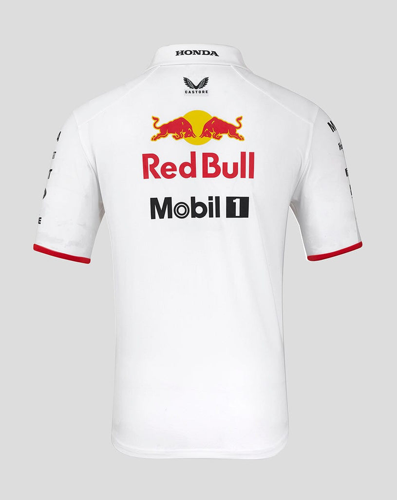 Red Bull Racing F1 2025 Special Edition Japan GP Polo Shirt - White Polos Red Bull Racing 
