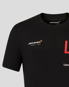 McLaren F1 Lando Norris Silverstone T-Shirt - White/Black T-shirts McLaren-Castore 