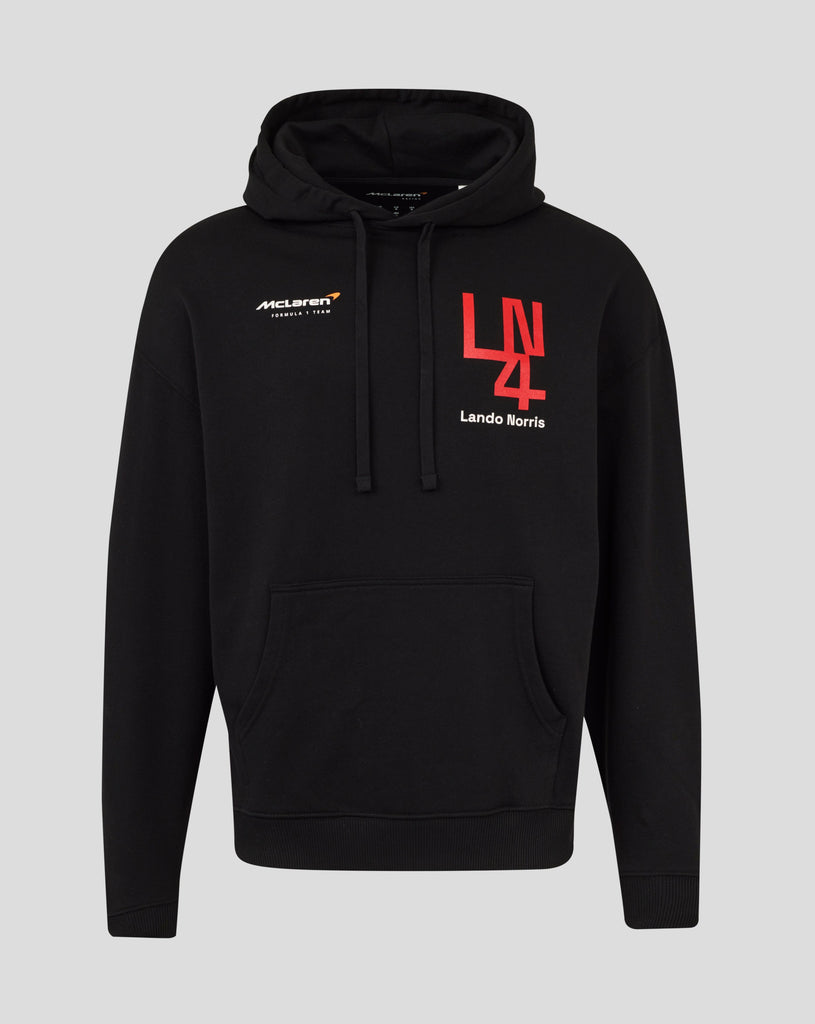 McLaren F1 Lando Norris Silverstone Drivers Hoodie - Black Hoodies McLaren-Castore 