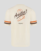 McLaren F1 USA Austin GP Stripe Sleeve T-Shirt - White/Phantom T-shirts McLaren-Castore 