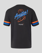 McLaren F1 USA Austin GP Stripe Sleeve T-Shirt - White/Phantom T-shirts McLaren-Castore 