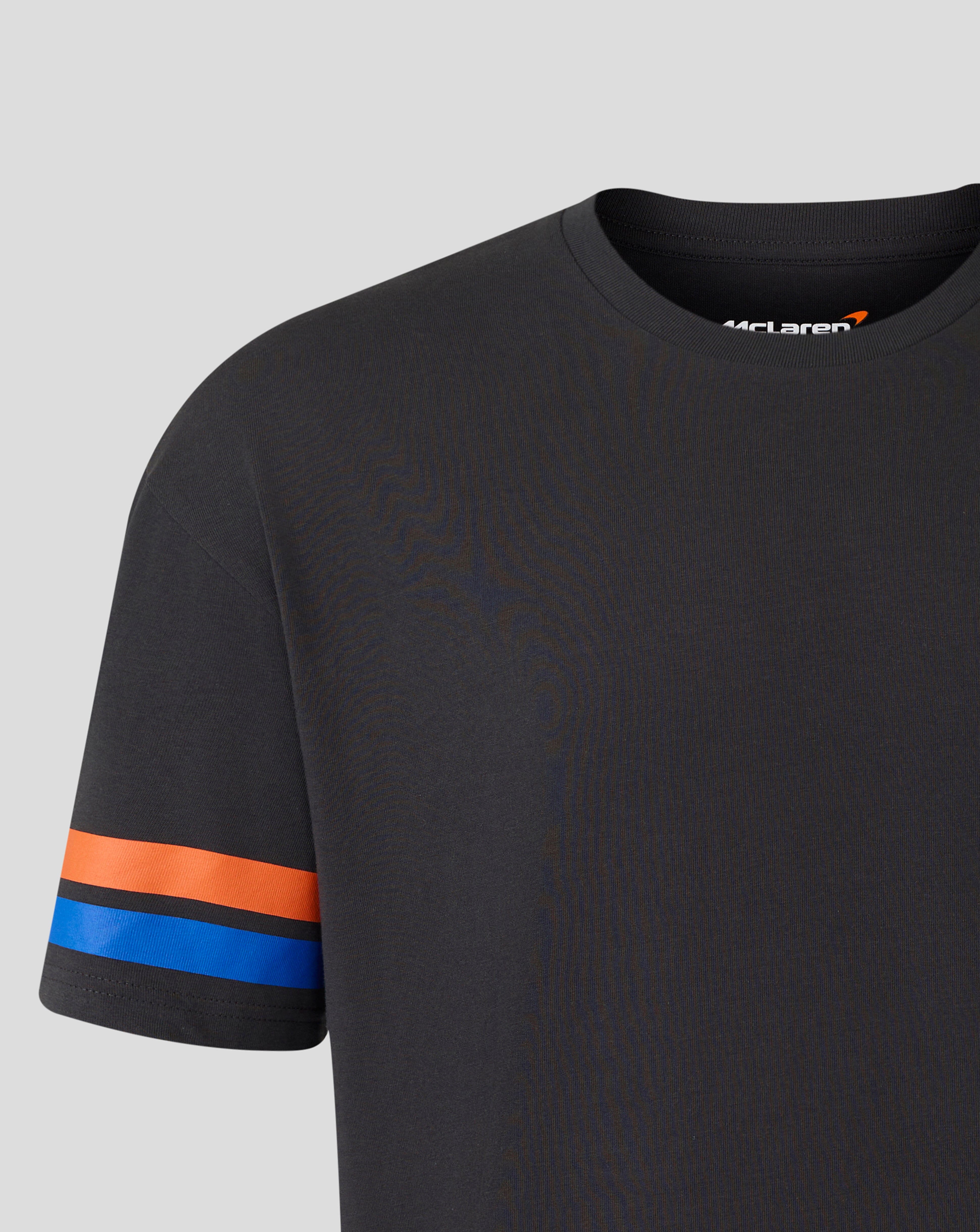 McLaren F1 USA Austin GP Stripe Sleeve T-Shirt - White/Phantom T-shirts McLaren-Castore 