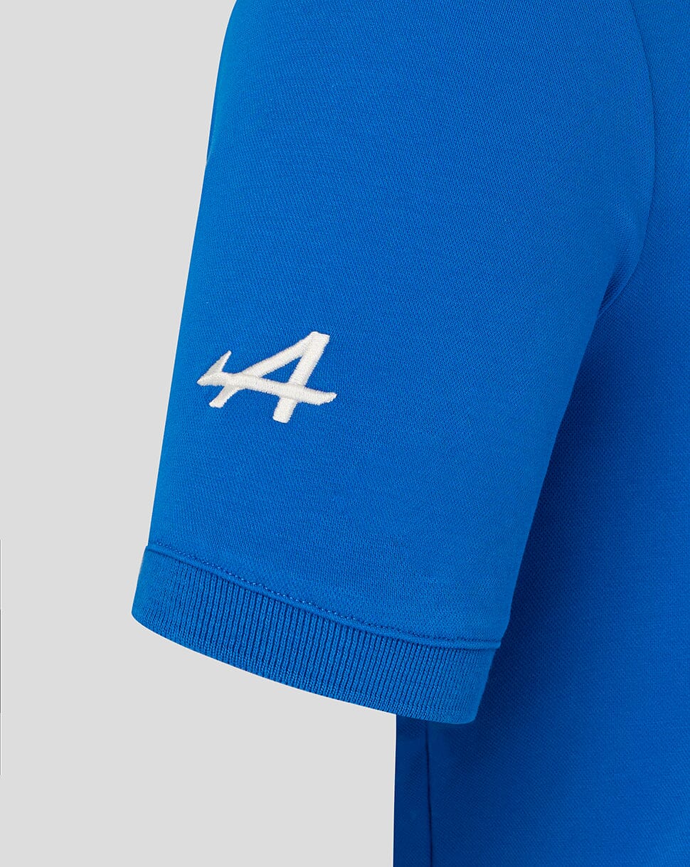 Alpine Racing F1 Polo Shirt - Blue