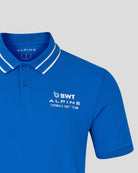 Alpine Racing F1 Polo Shirt - Blue