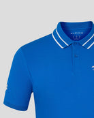 Alpine Racing F1 Polo Shirt - Blue