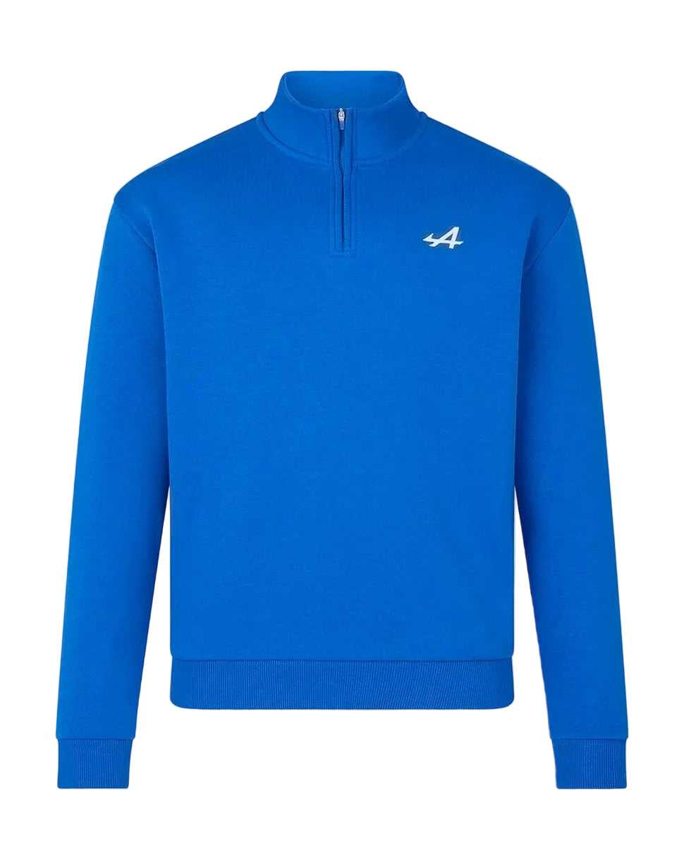 Alpine Racing F1 Quarter Zip Sweatshirt - Blue