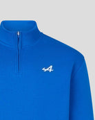 Alpine Racing F1 Quarter Zip Sweatshirt - Blue